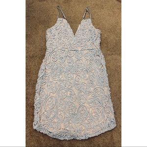 Lace Crochet Mini Dress